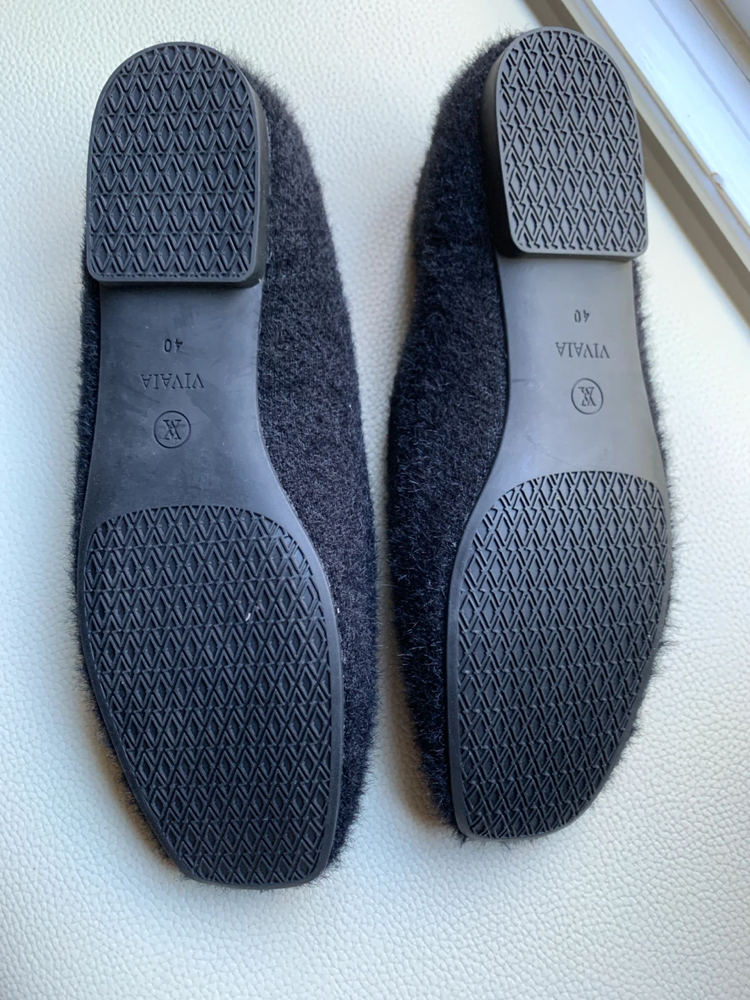 VIVAIA Black Flats Size 40 - photo 2