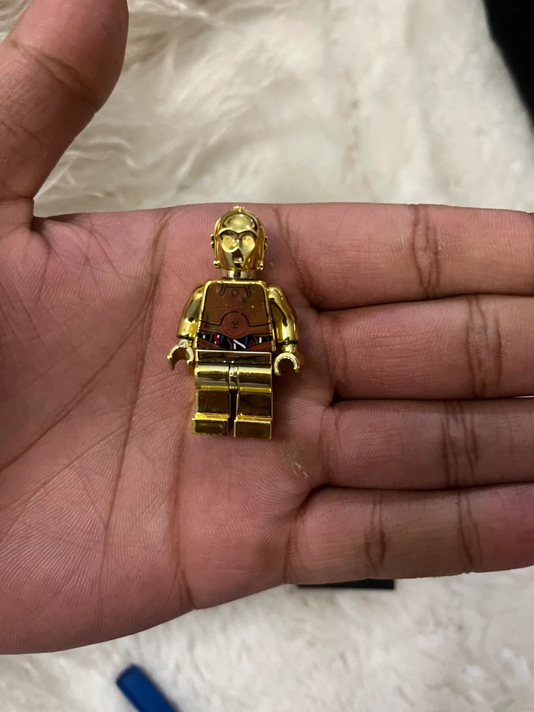 LEGO Star Wars gold chrome C-3PO Minifigure - photo 2
