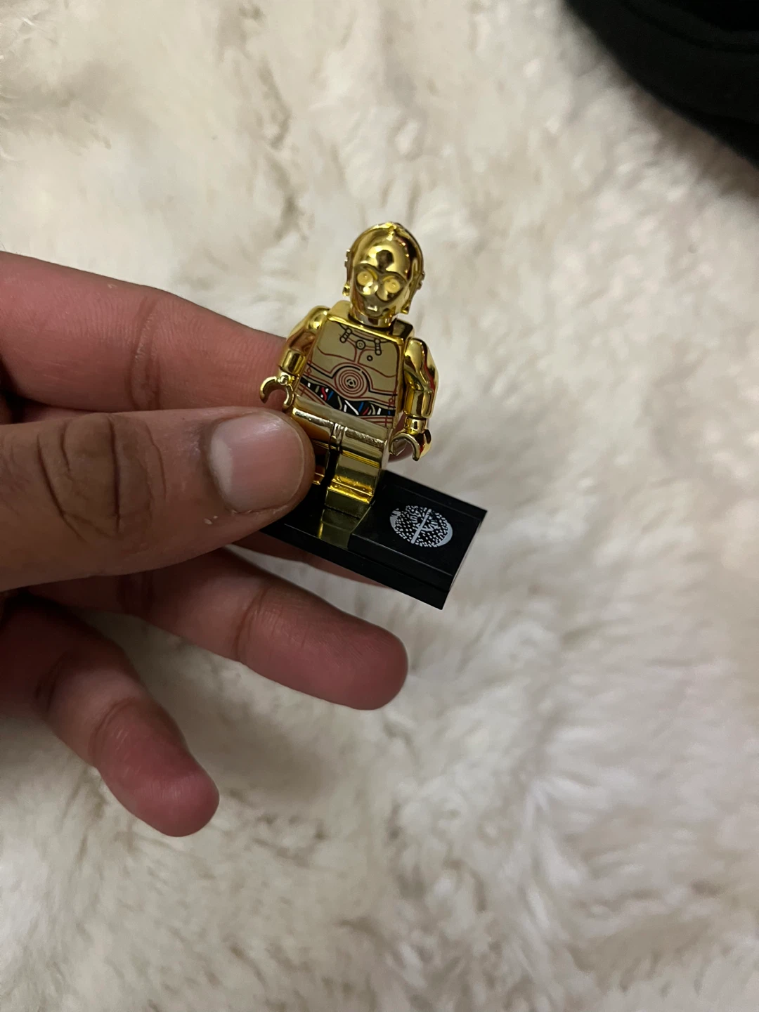 LEGO Star Wars gold chrome C-3PO Minifigure - photo 5