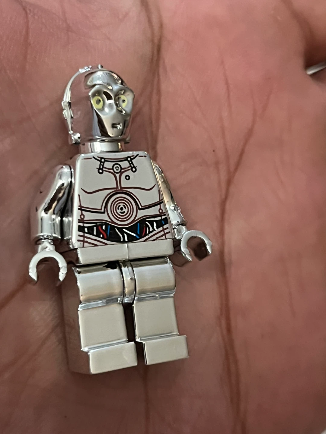 LEGO Star Wars sliver C-3PO Chrome Minifigure - photo 4
