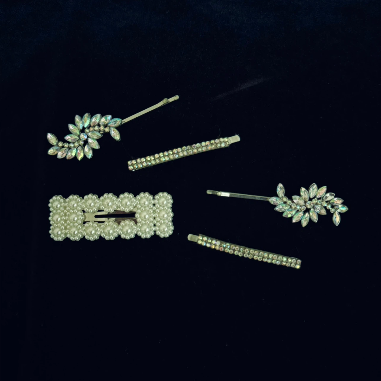 Set of 5 Decorative Hair Clips