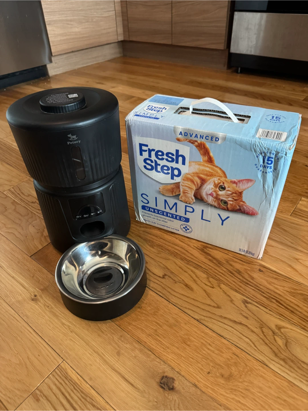 Petory Automatic Pet Feeder & Cat Litter