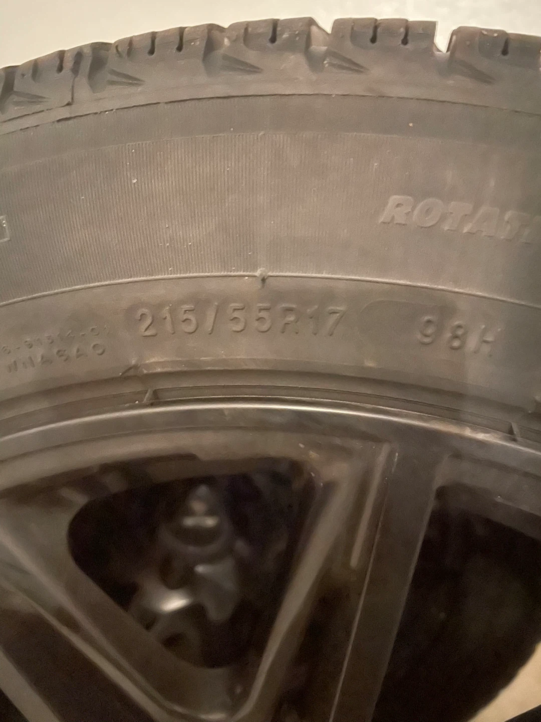Set of 4 Michelin Tires on Fast Alloy Wheels - photo 4