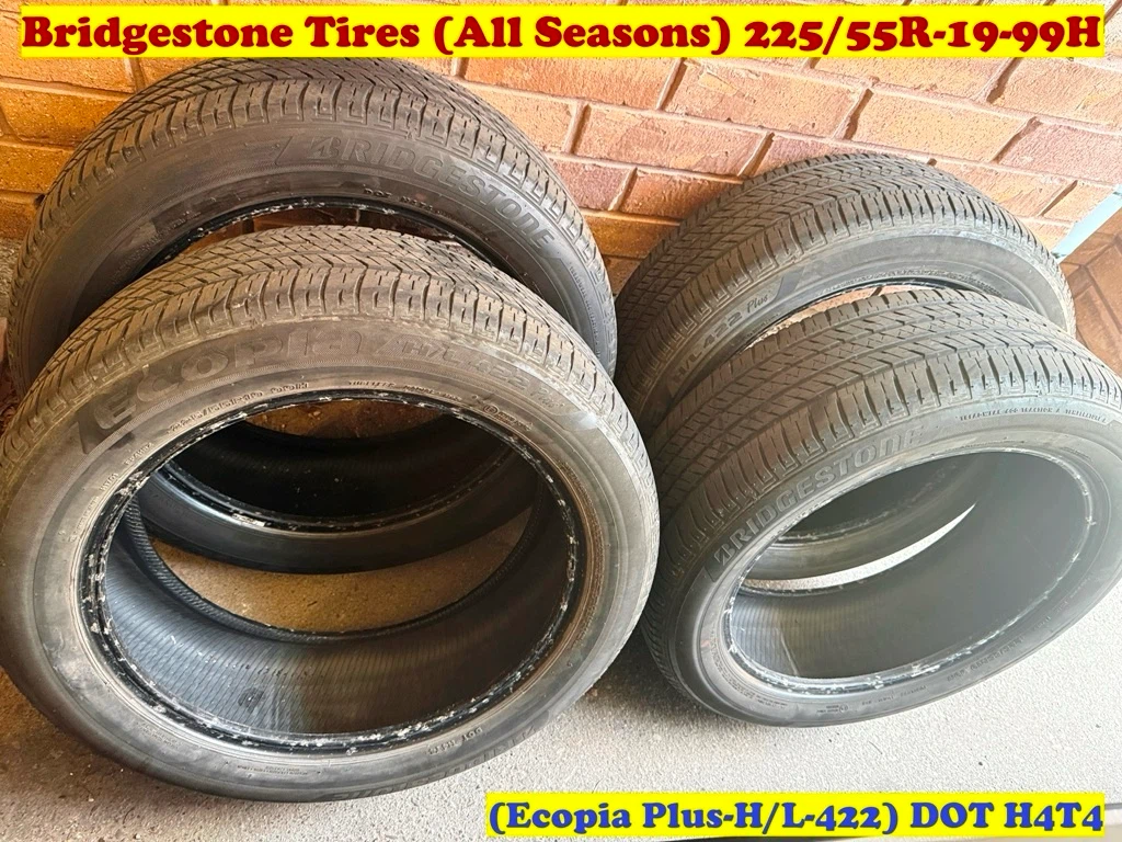Bridgestone Tires (Ecopia Plus-H/L-422) 225/55R-19-99H