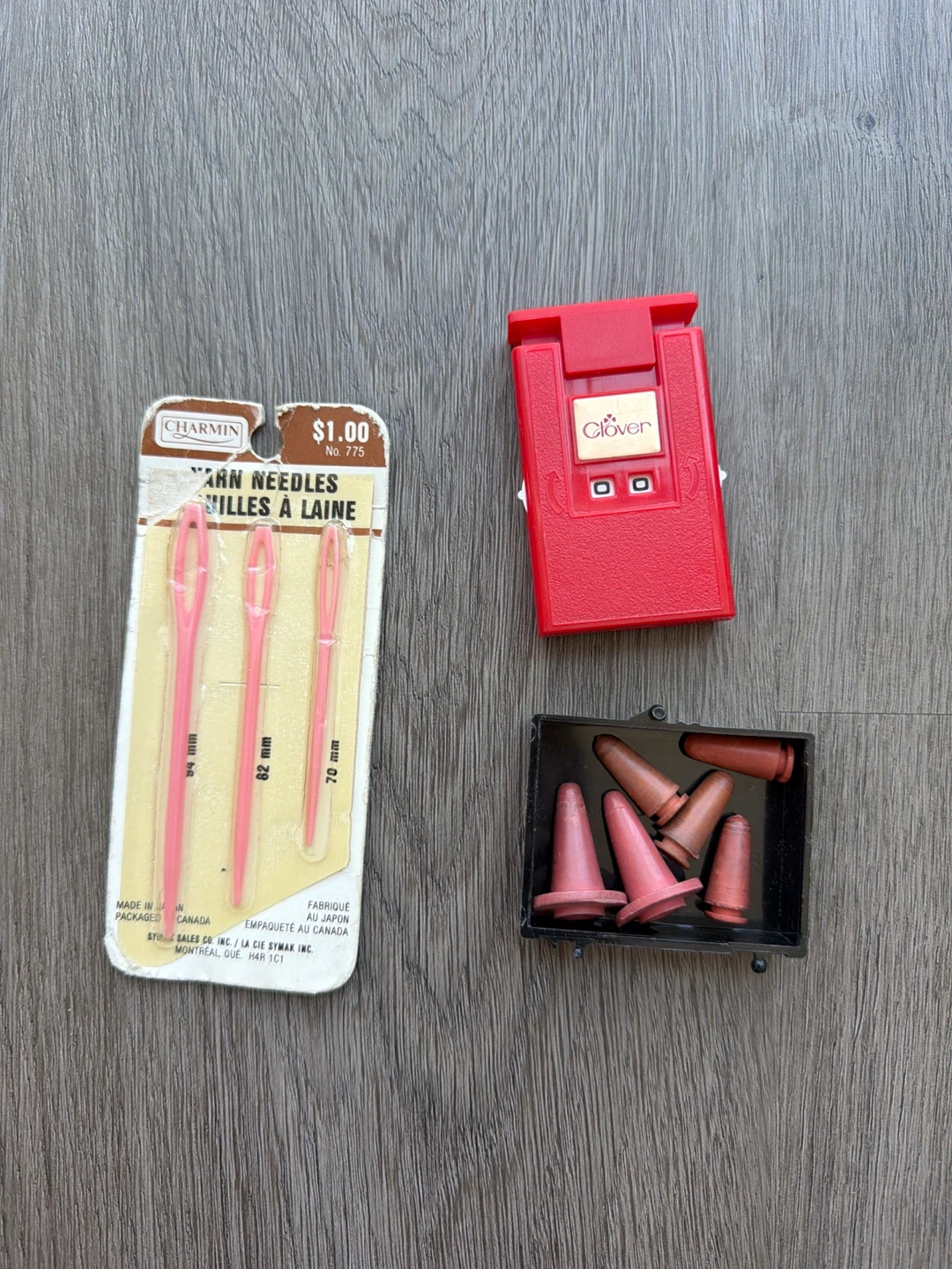 FREE l Knitting Counter, Yarn Needles and Needle Tips
