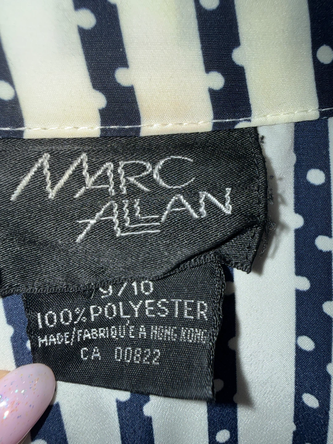 Marc Alan striped blouse - photo 3