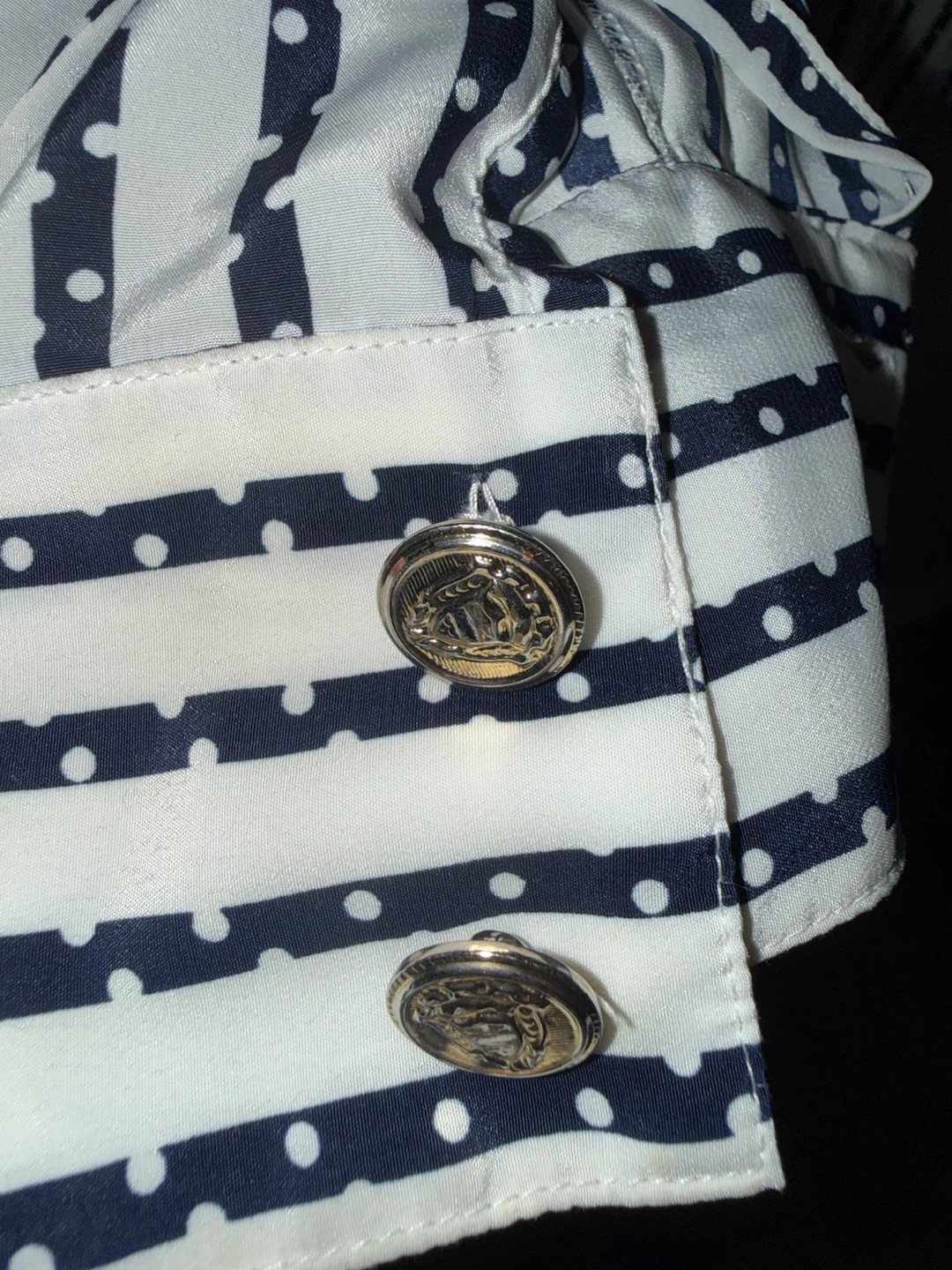 Marc Alan striped blouse - photo 4