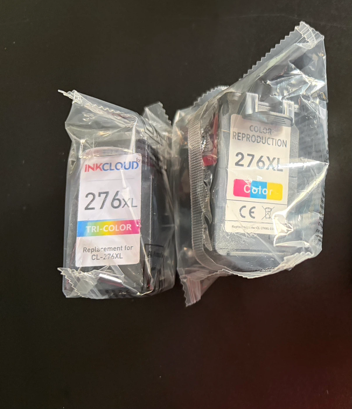 Inkcloud 276XL Tri-Color Ink Cartridges (2 pack)