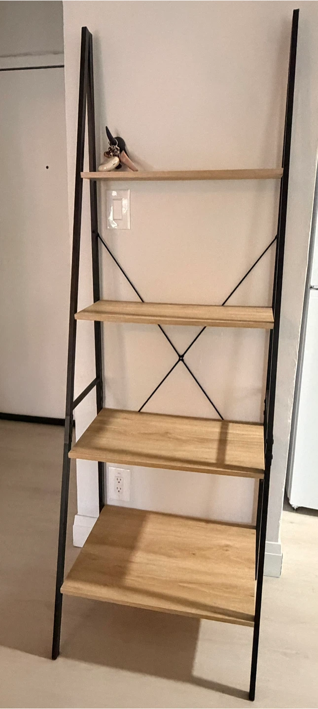 4-Tier Ladder Bookshelf - photo 2
