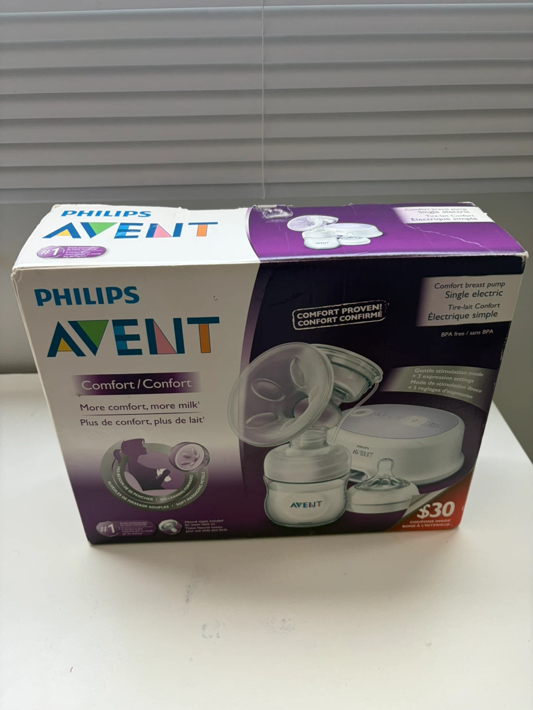 Philips Avent Single Electric Comfort Breast Pump - photo 2