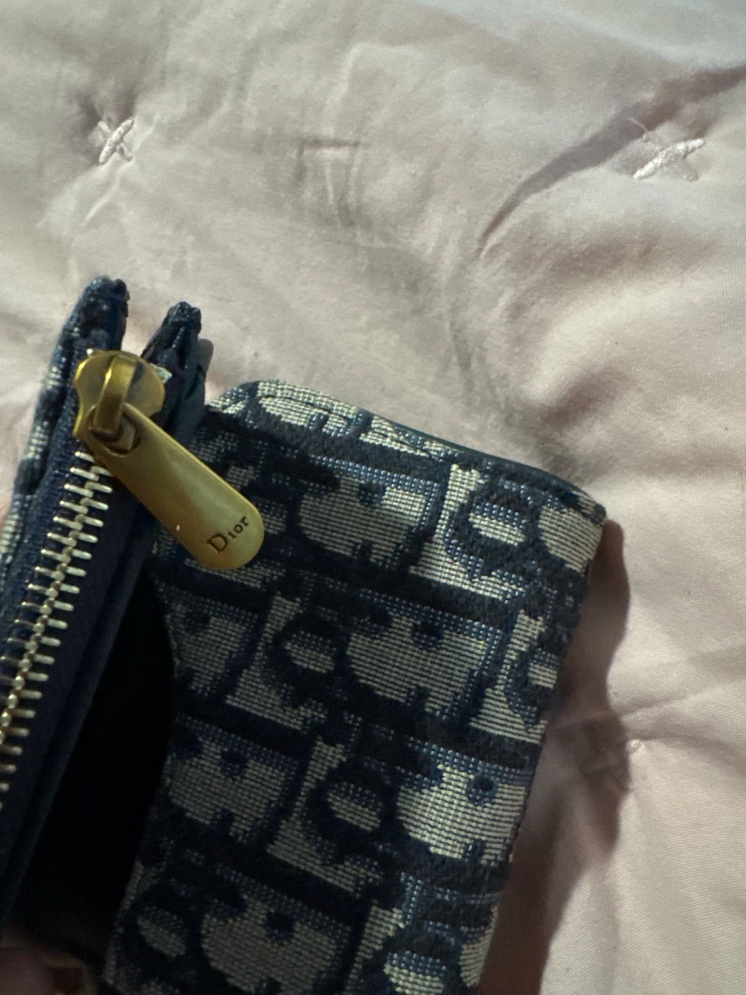 Christian Dior Saddle Flap Wallet