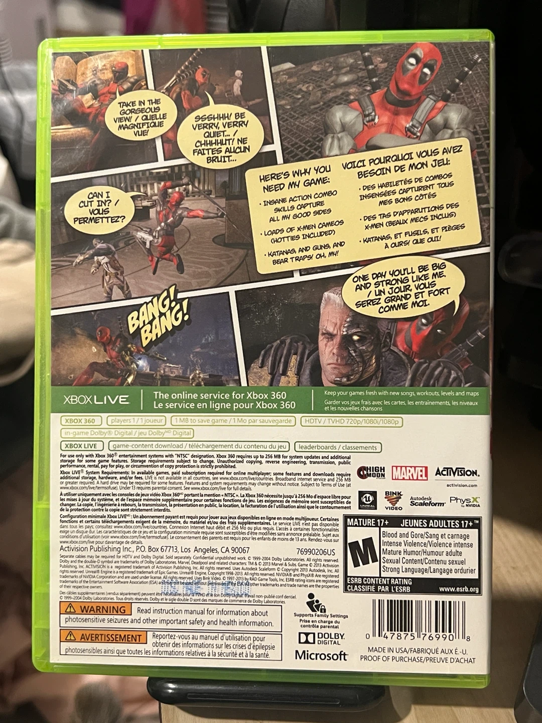 Deadpool for Xbox 360 - photo 2