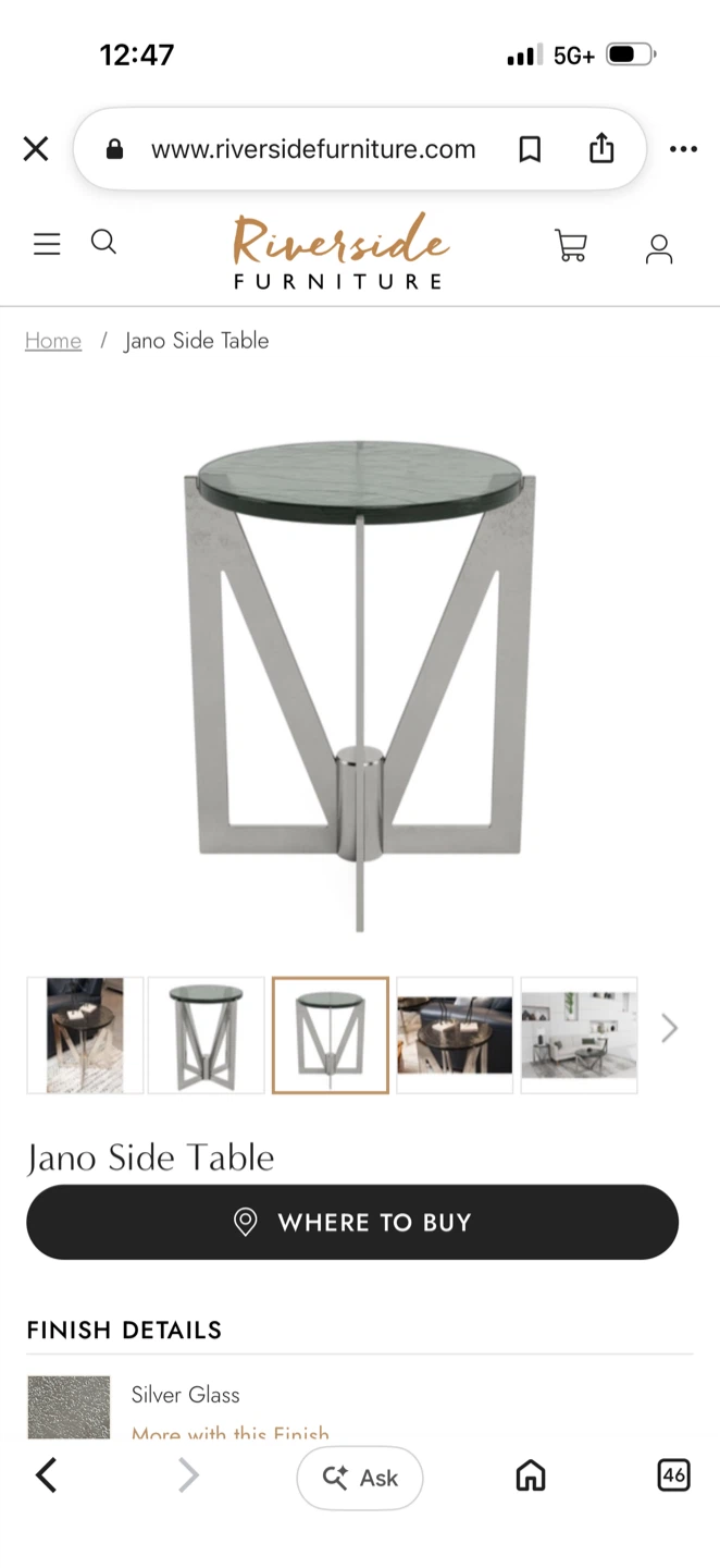 Riverside Furniture Jano Round End Table - photo 5