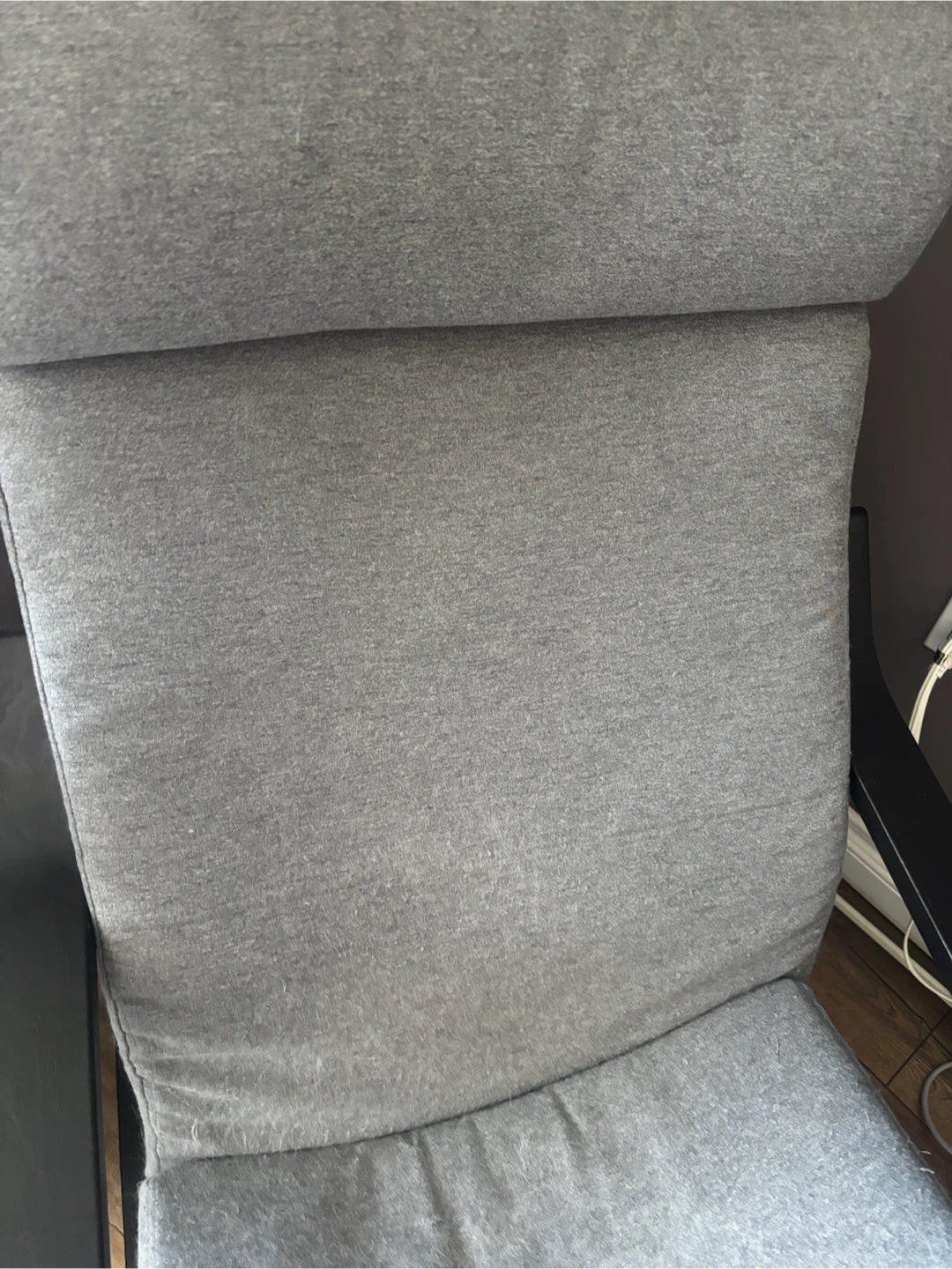 IKEA Poang Armchair with Footstool - photo 2