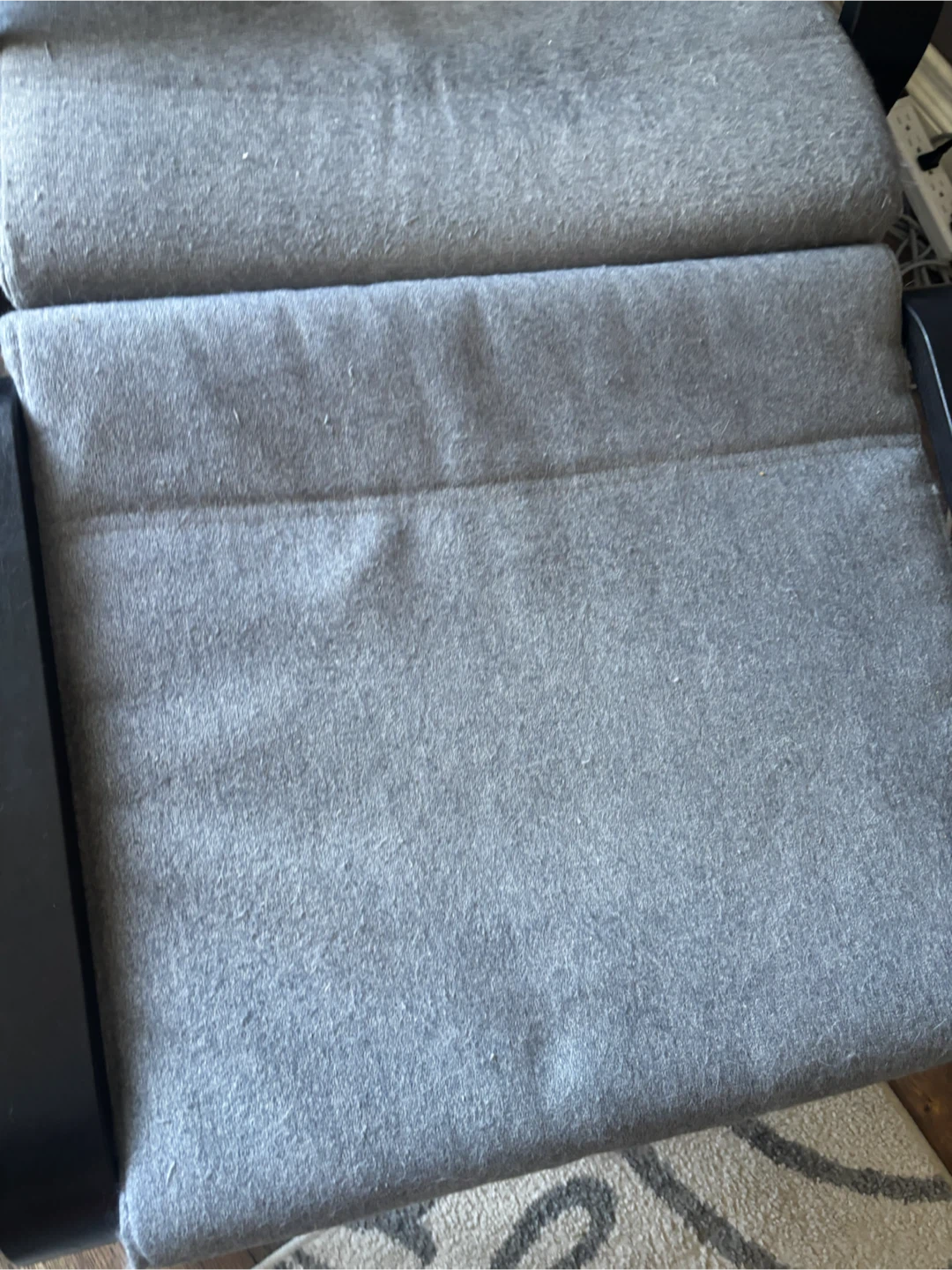 IKEA Poang Armchair with Footstool - photo 3