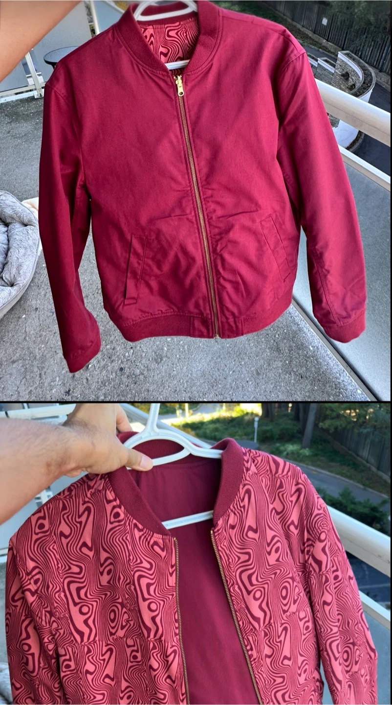 Reversible Bomber Jacket Small