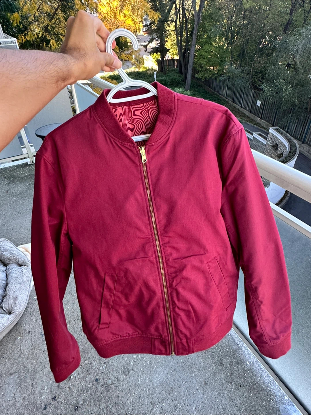 Reversible Bomber Jacket Small - photo 2