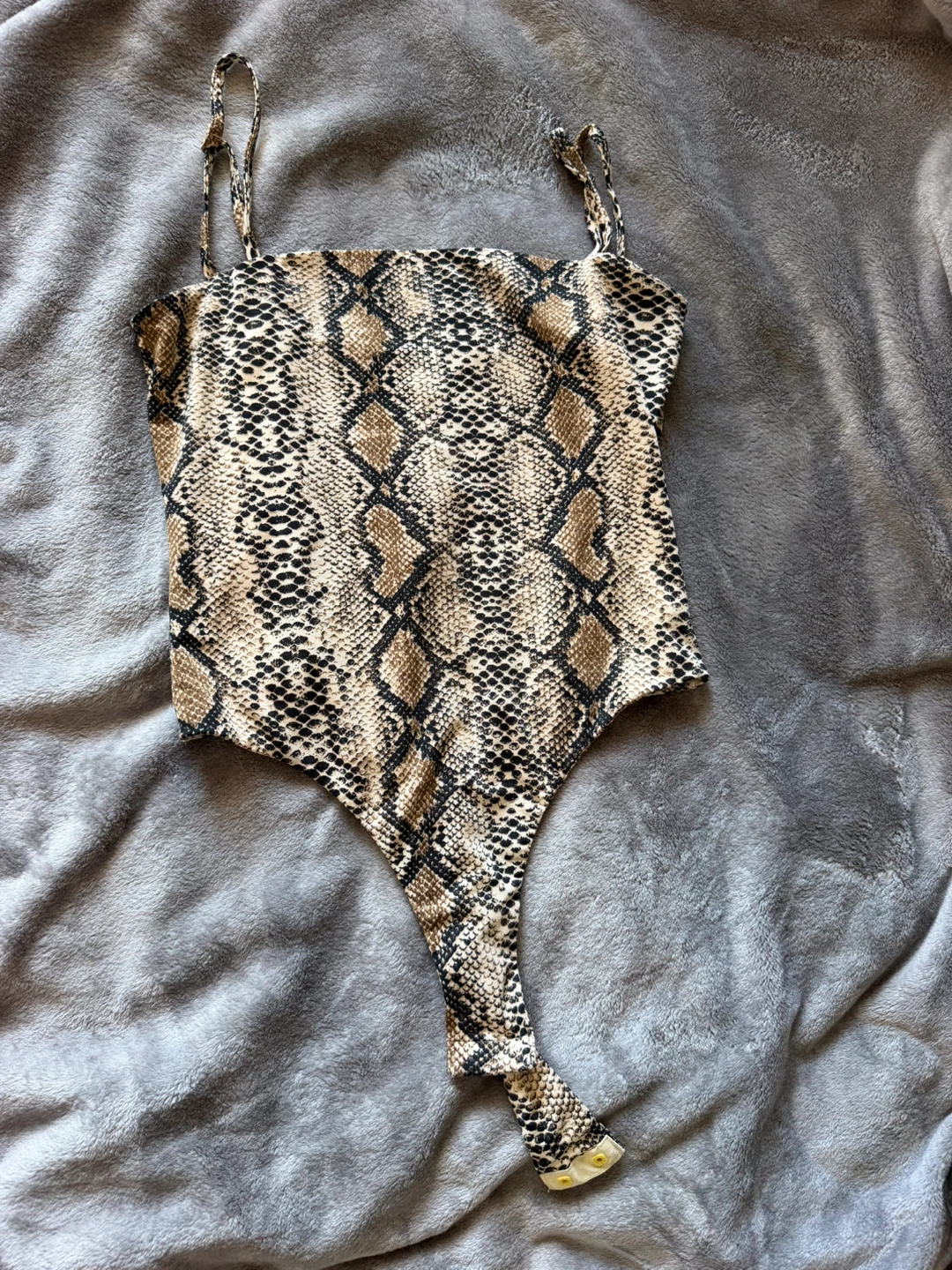 SALTY Snake print bodysuit