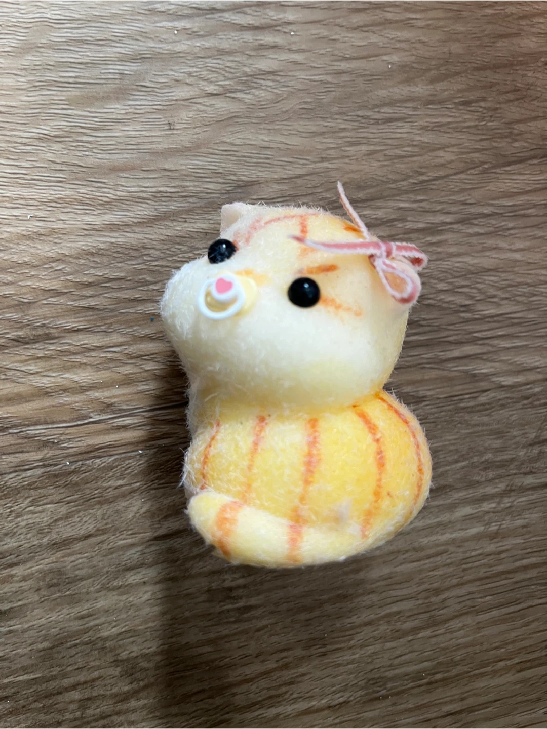 Adorable Kitten Squishy Figurine with Pacifier