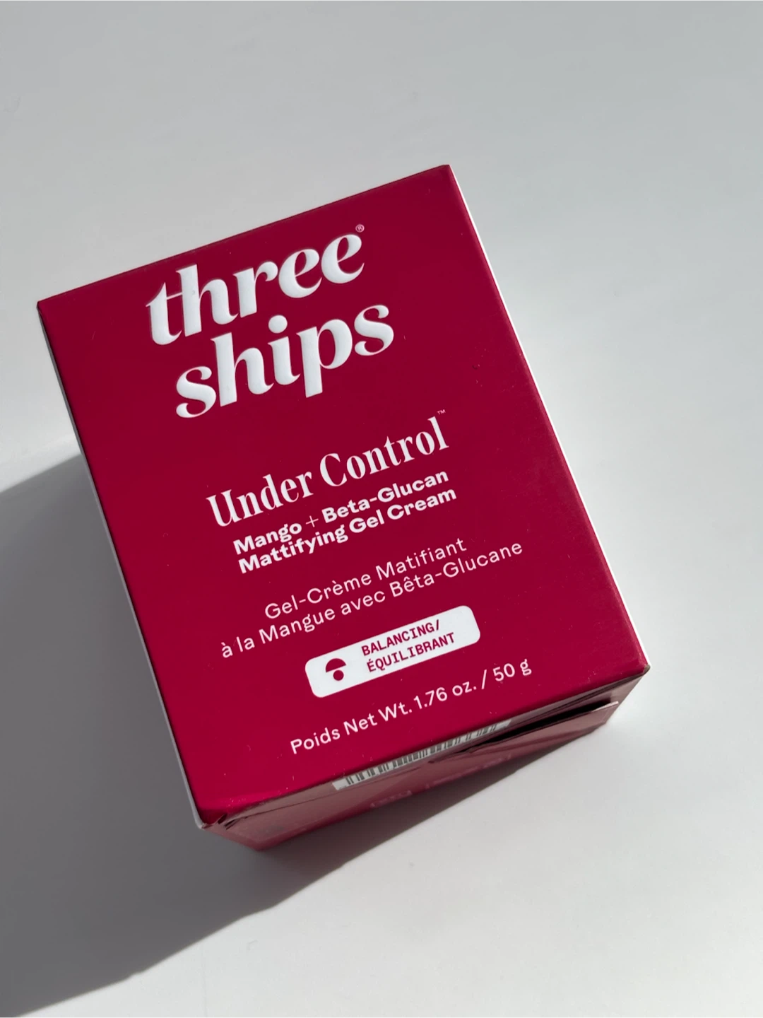 Three Ships Under Control Mattifying Gel Cream