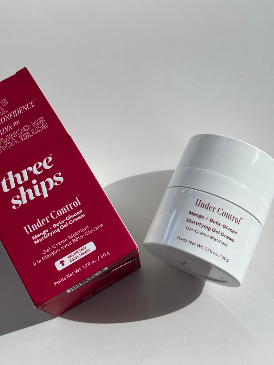 Three Ships Under Control Mattifying Gel Cream - photo 2