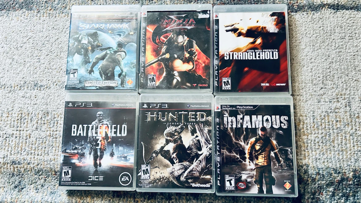 PS3 Games Bundle – Starhawk, Ninja Gaiden Sigma, Stranglehold