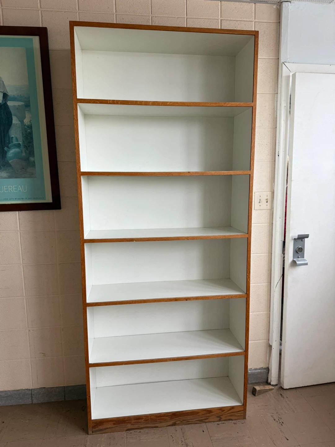 Tall Wooden Bookshelf - photo 2