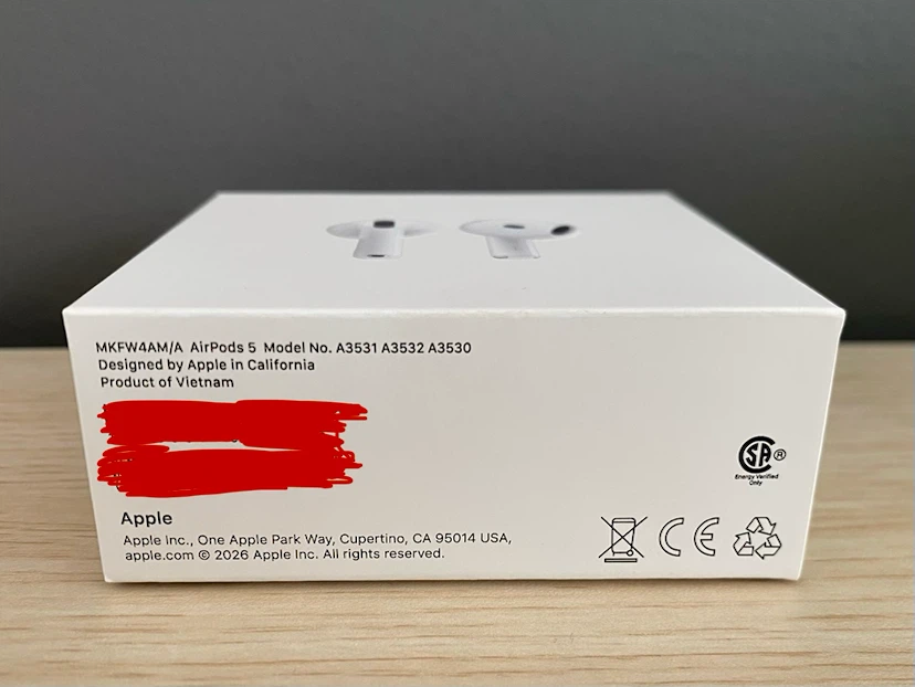 Apple AirPods 5 Wireless Headphones - photo 3