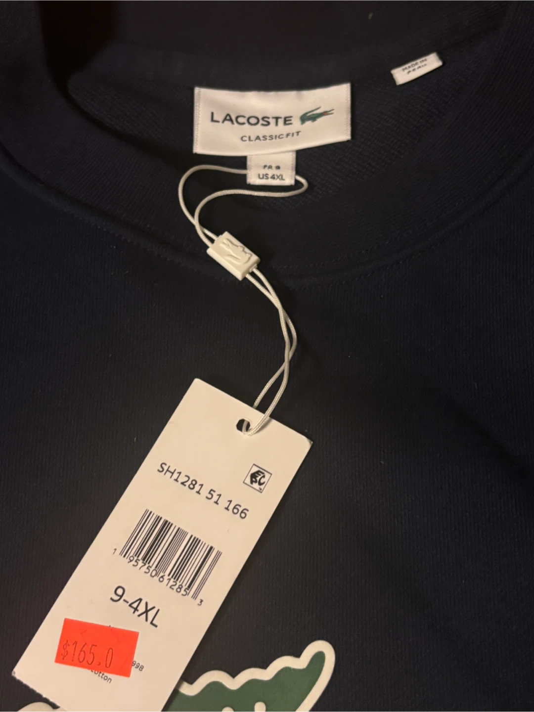 Lacoste Sweatshirt and Sweatpants Set 4XL