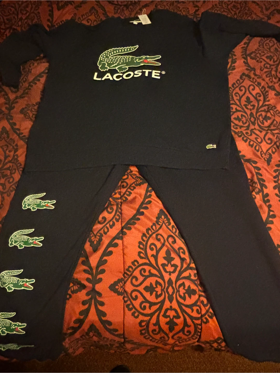 Lacoste Sweatshirt and Sweatpants Set 4XL - photo 3