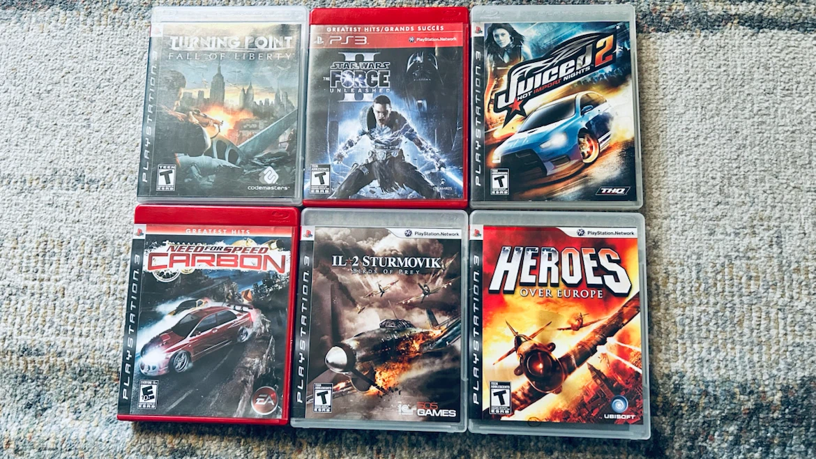 PS3 Games Bundle – Star Wars, Need for Speed, Juiced 2 & More