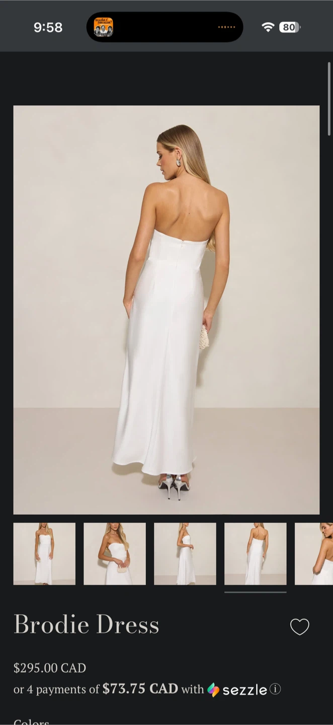 Park & Fifth Brodie Dress Off White (Bridal Dress) - photo 2