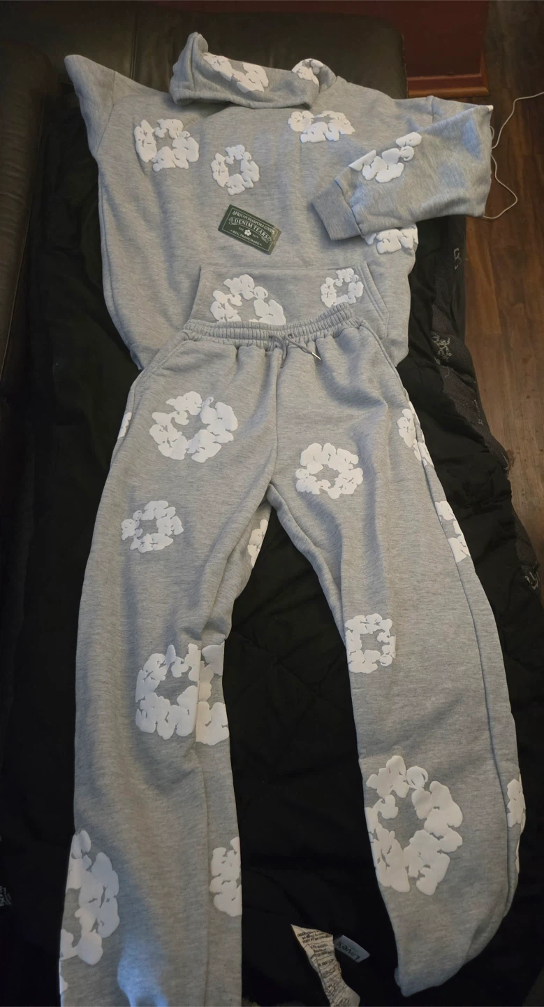 New Denim Tears Hoodie and Sweatpants Set - photo 4