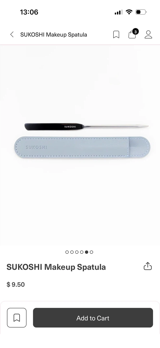 SUKOSHI Brush and Makeup Spatula Set - photo 3