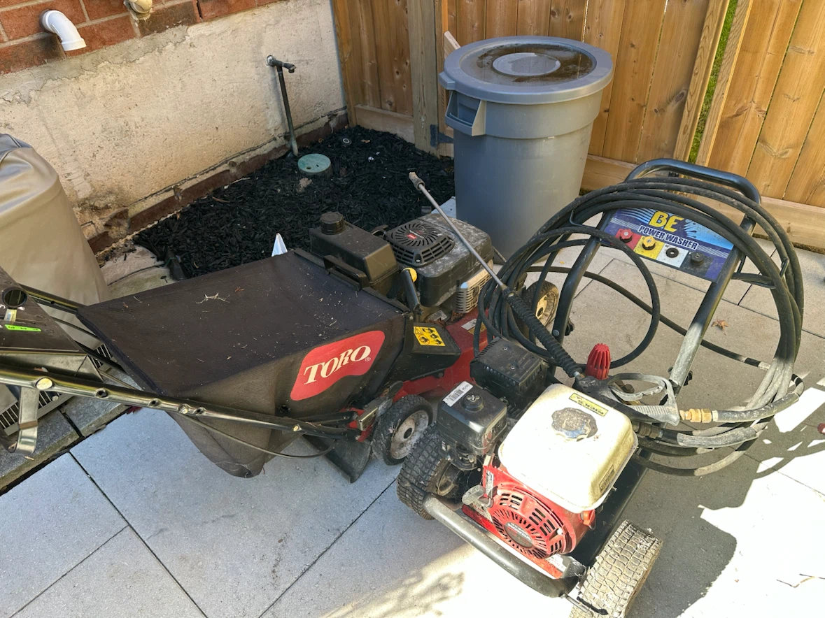 Toro Lawn Mower and BE Power Washer Bundle - photo 2