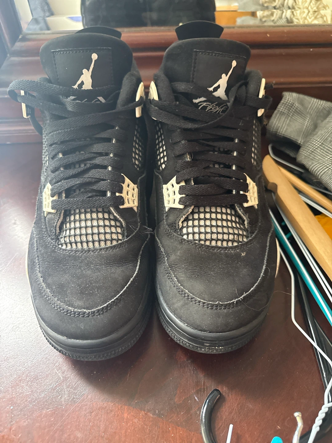 Air Jordan 4 Retro Black Sneakers