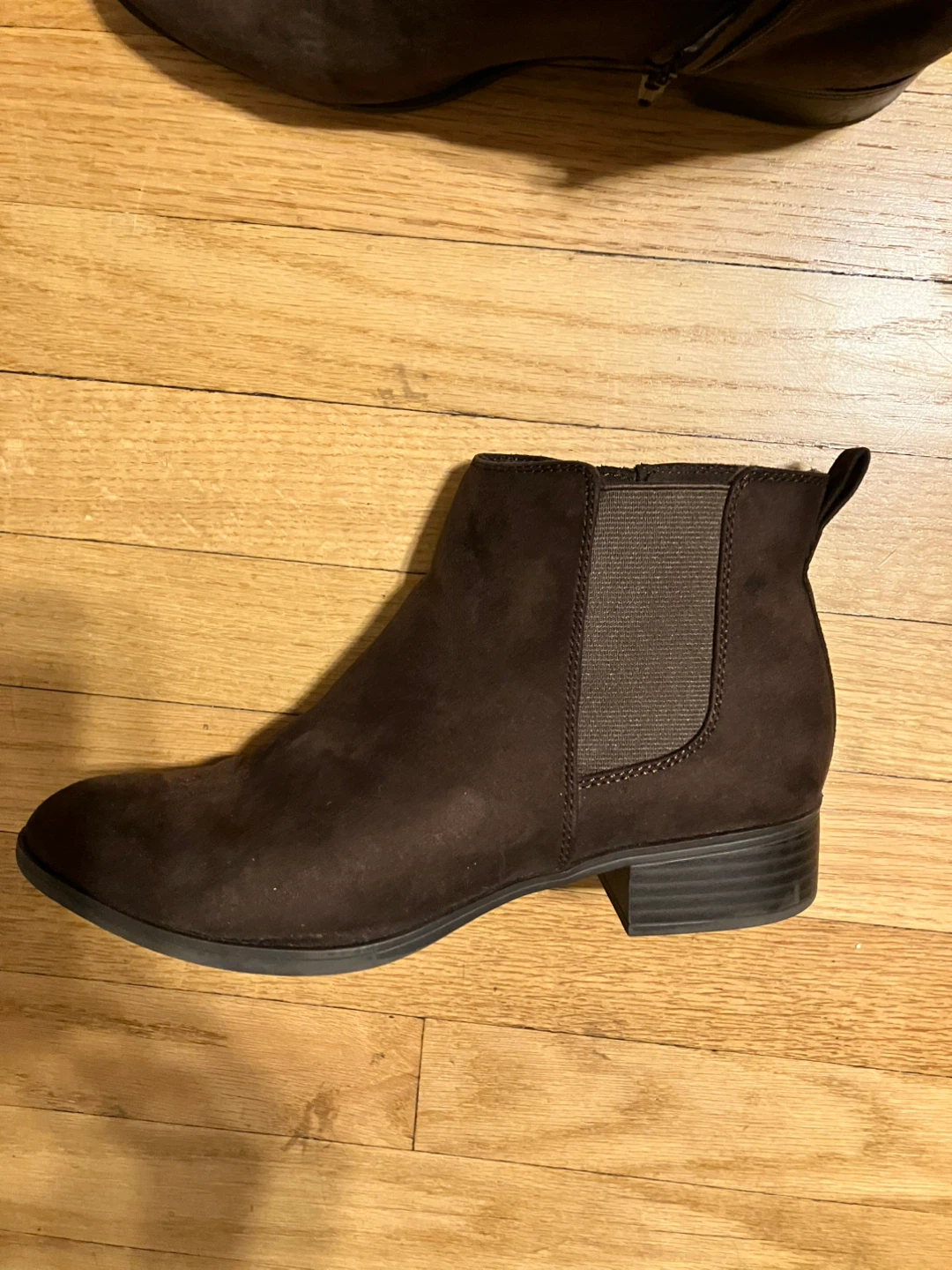 Dark brown ankle boot - photo 2