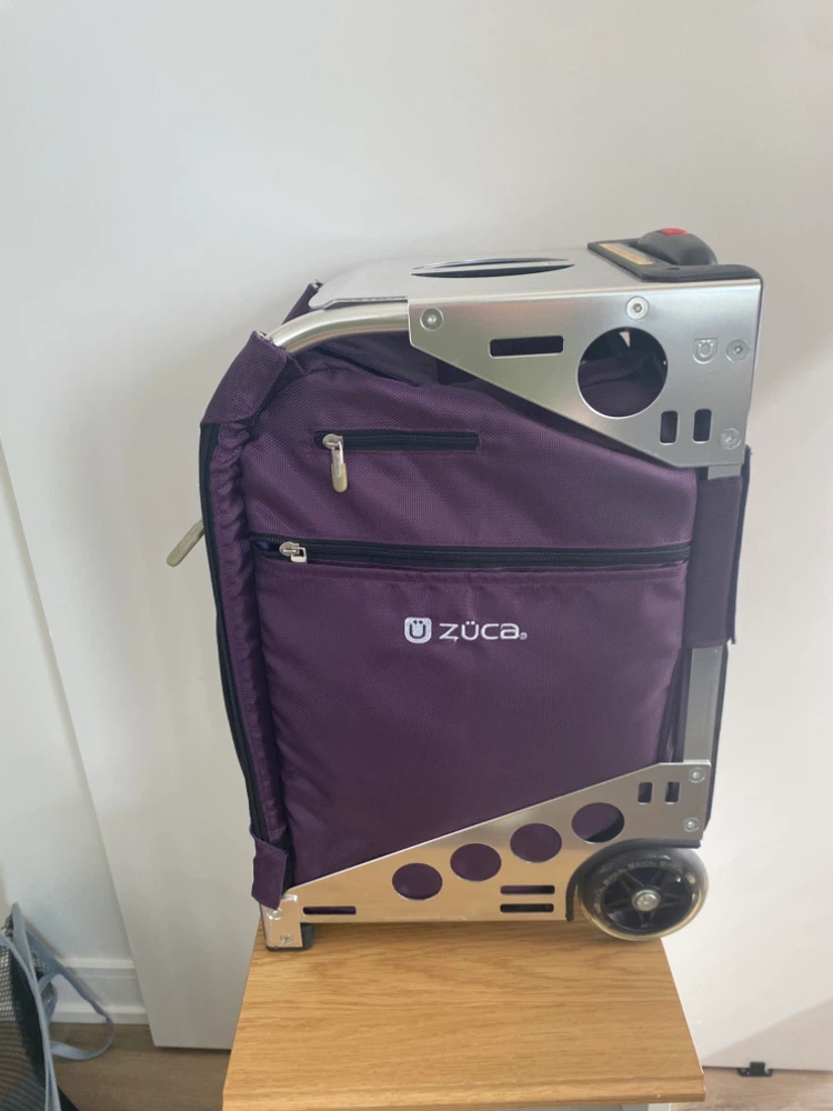 Purple Zuca Rolling Bag - photo 2