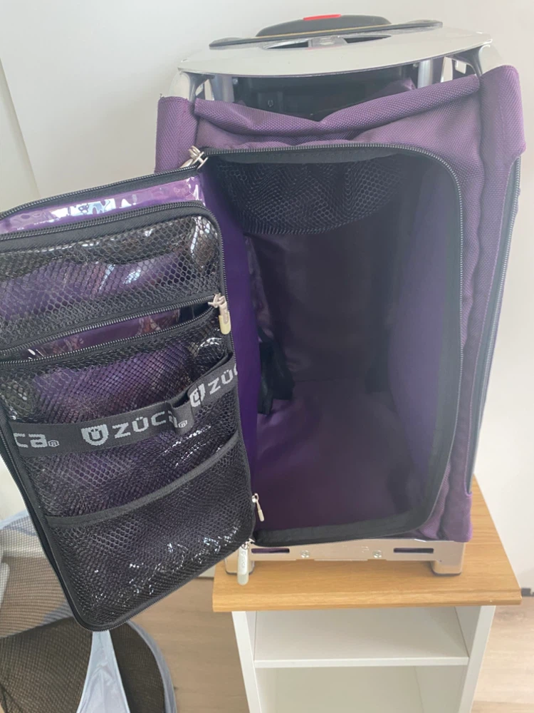 Purple Zuca Rolling Bag - photo 3