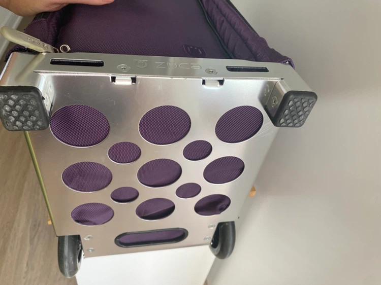 Purple Zuca Rolling Bag - photo 4
