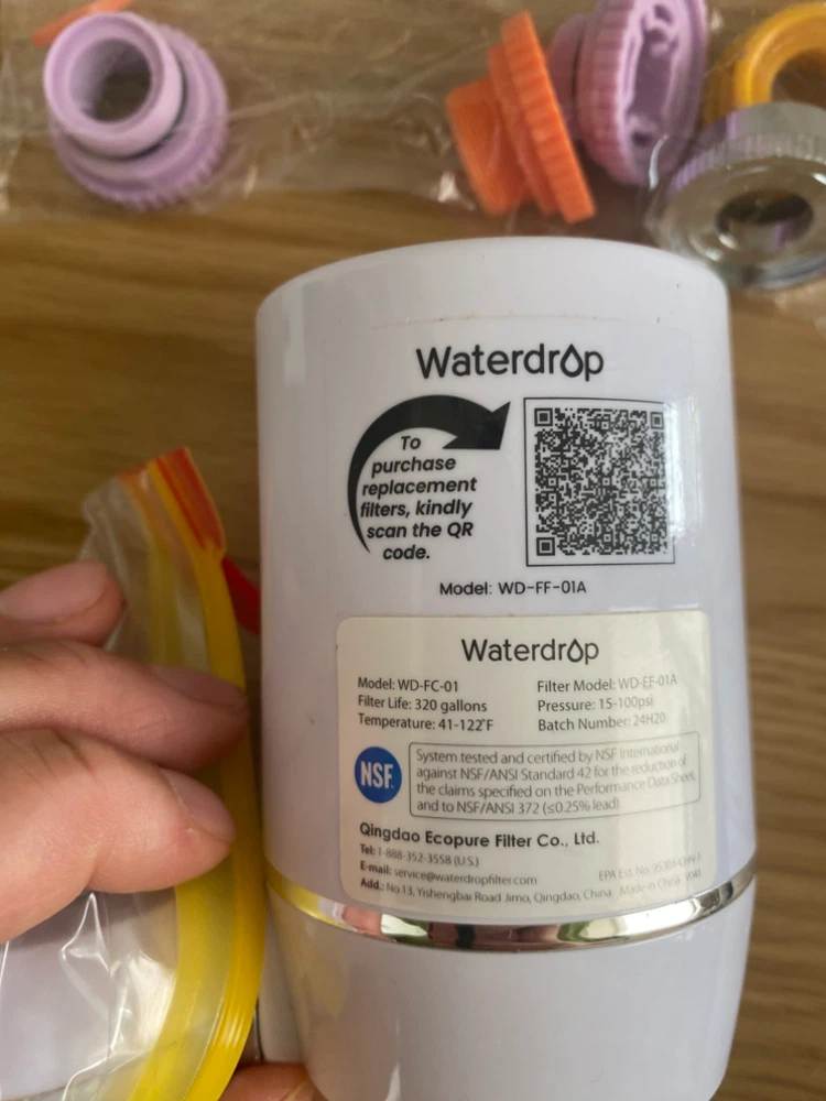 Waterdrop Faucet Water Filtration System WD-FC-01 - photo 2