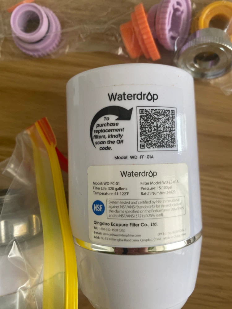 Waterdrop Faucet Water Filtration System WD-FC-01 - photo 3