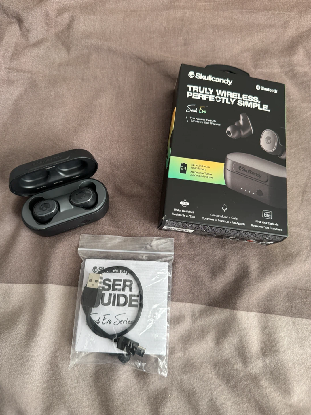 Skullcandy Sesh Evo Bluetooth Earbuds (Read Description) - photo 3
