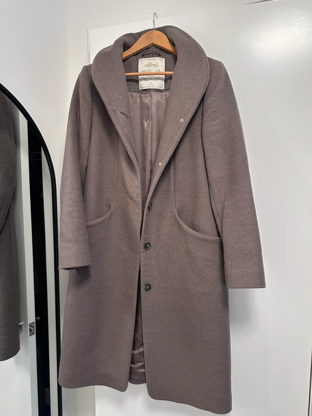 Aritzia Wilfred Cocoon Coat
