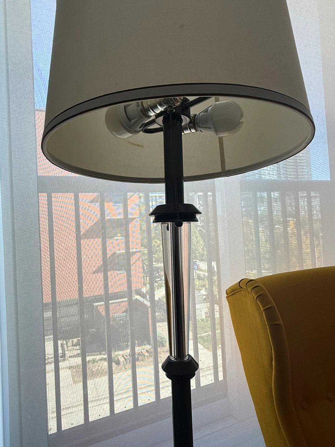 Modern floor lamp with drum shade” Pick Up Only” - photo 3