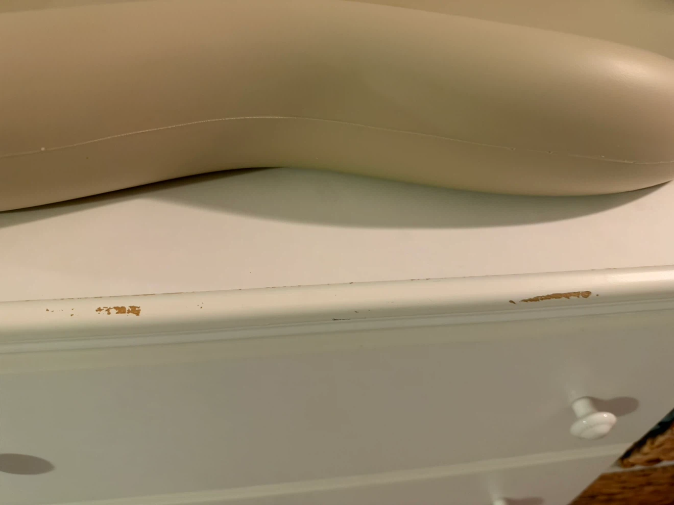 3 Drawers White Nursery Dresser - photo 3