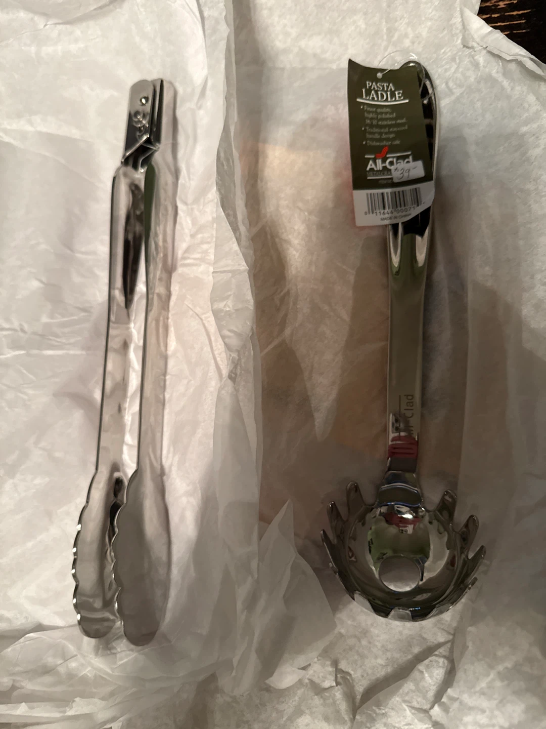 Unopened All-Clad 8-Piece Stainless Steel Kitchen Tool Set - photo 2