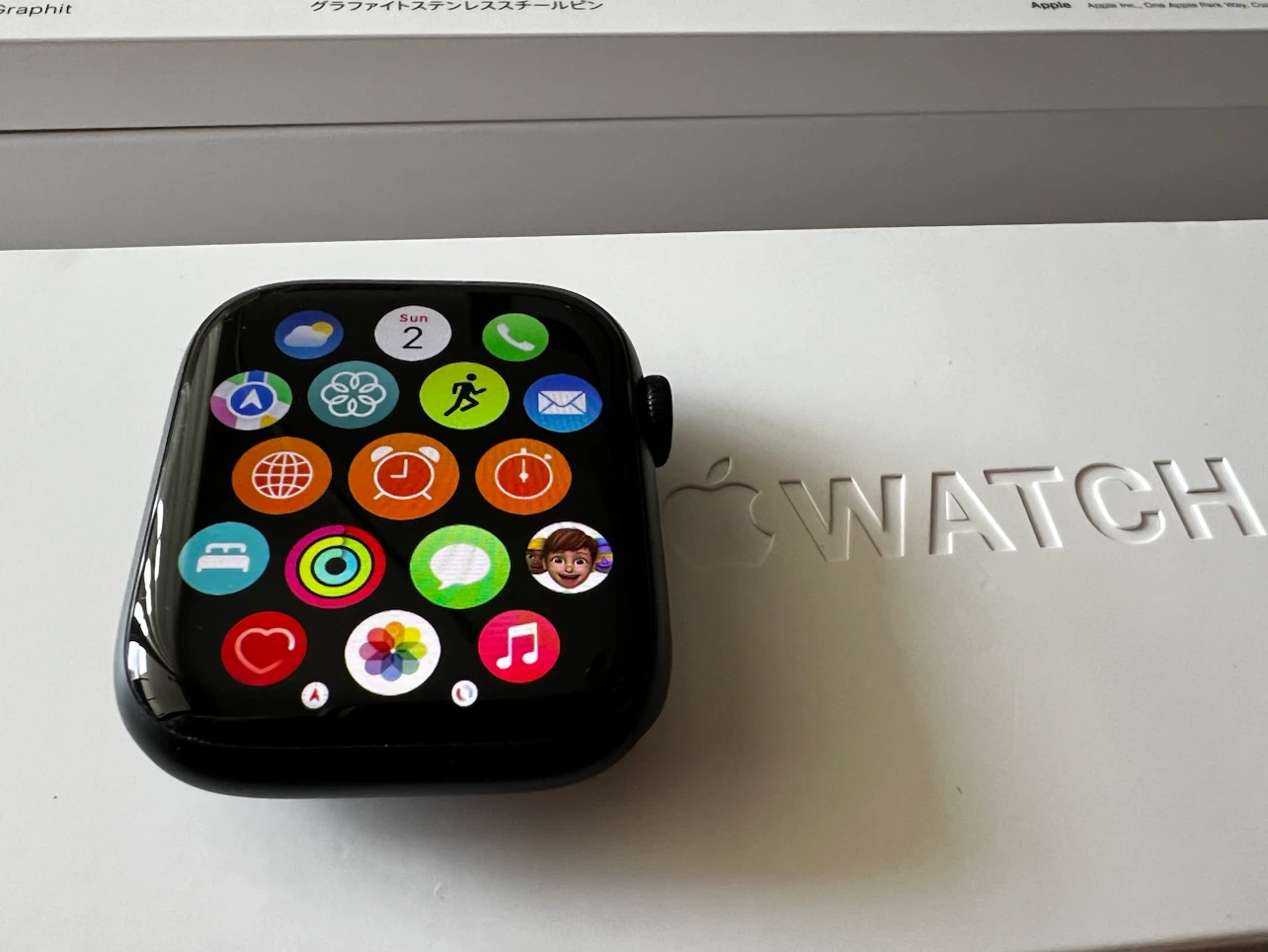 Apple Watch Series 7 45mm GPS Midnight New, battery health 100% - photo 2