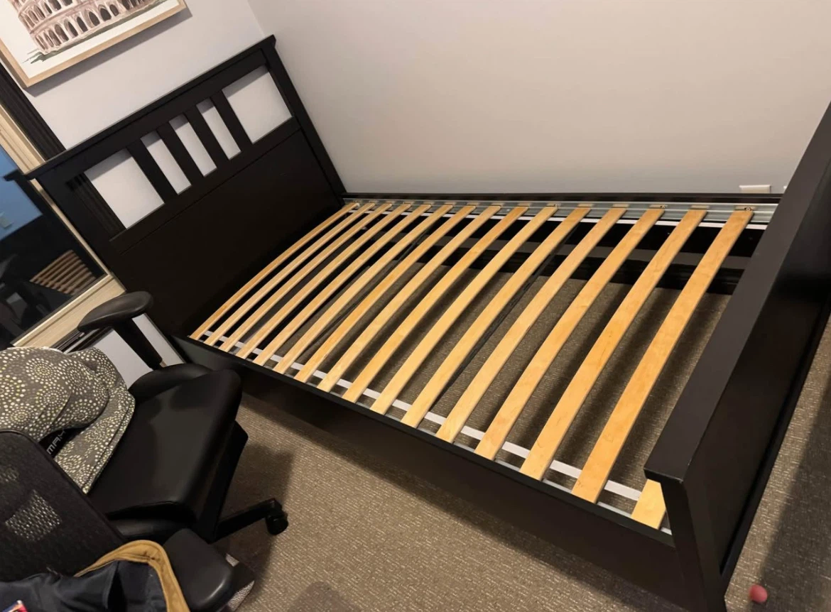 IKEA HEMNES twin bed frame wooden - photo 2