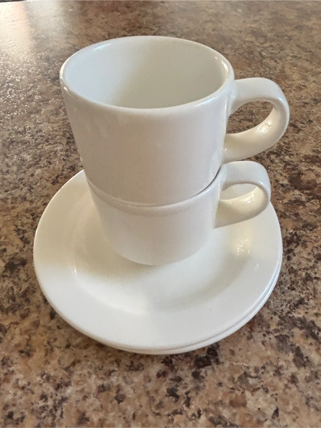 Alchemy Vitrified Fine China Espresso Cups and Saucers - photo 2